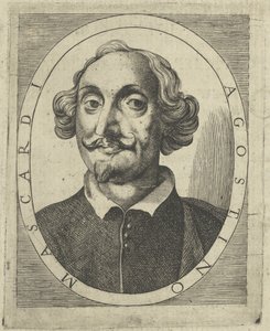 صورة لأغوستينو ماسكاردي 1590-1640 ، 1640-1650. بواسطة غير معروف