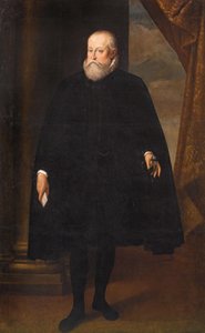 صورة لألفونسو الثاني ديستي 1533-1597 ، دوق فيرارا ، نهاية القرن السادس عشر. بواسطة غير معروف