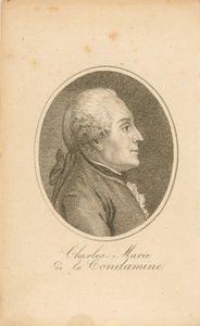 صورة لتشارلز ماري دي لا كوندامين 1701-1774. بواسطة غير معروف
