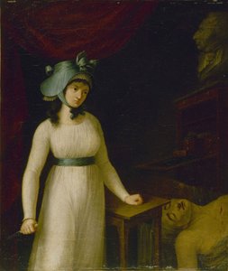 صورة لشارلوت كورداي 1768-1793 ، بين 1793 و 1798. بواسطة غير معروف