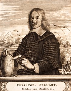 صورة كريستوف برنهارد فريهير فون جالين 1606-1678 ، 1675. بواسطة غير معروف