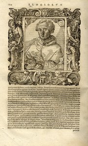 صورة كريستوفر كولومبوس. من Paedotrophia من القوة العسكرية تميز باولو Giovio ، بواسطة غير معروف