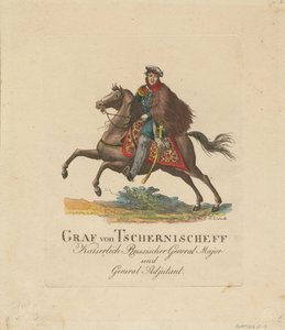 صورة للكونت ألكسندر إيفانوفيتش تشيرنيشوف 1786-1857 ، 1813 بواسطة غير معروف