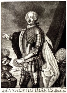 صورة الدوق أنتوني أولريش من برونزويك 1714-1774 بواسطة غير معروف