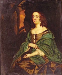 صورة لإهرنغارد ميلوزين فون دير شولنبرغ 1667-1743 ، دوقة كيندال ، أوائل القرن التاسع عشر.