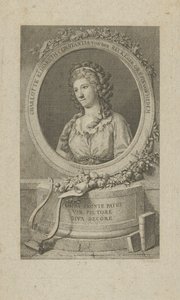 صورة إليسا فون دير ريكي 1754-1833 ، 1792. بواسطة غير معروف
