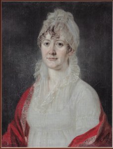 صورة لإليزافيتا أليكسيفنا أرسنييفا ، ني ستوليبينا 1773-1845 ، أوائل القرن التاسع عشر بواسطة غير معروف