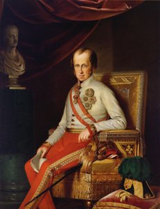 صورة الإمبراطور فرديناند الأول للنمسا 1793-1875 ، ج. 1840. بواسطة غير معروف