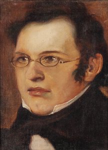 صورة لفرانز شوبرت 1797-1828 ، الربع الأول من القرن التاسع عشر. بواسطة غير معروف