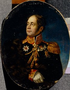 صورة الجنرال نيكولاي مارتيميانوفيتش سيباجين 1785-1828 بواسطة غير معروف