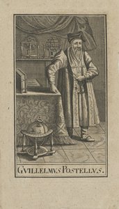 صورة لغيوم بوستيل 1510-1581 ، قبل 1740. بواسطة غير معروف