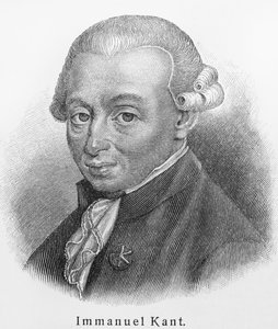 صورة لإيمانويل كانط 1724-1804 بواسطة غير معروف