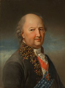 صورة لإيفان بيرفيليفيتش يلاجين 1725-1794 ، القرن التاسع عشر بواسطة غير معروف