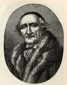 صورة يوهان جوتفريد شادو 1764-1850. بواسطة غير معروف