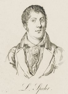 صورة لويس سبور 1784-1859 ، ج. 1830. بواسطة غير معروف
