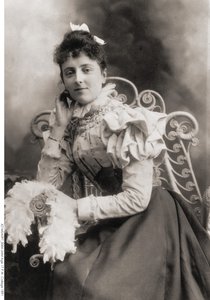 صورة لوسي مود مونتغمري 1874-1942 ، 1891 بواسطة غير معروف