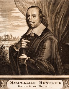 صورة ماكسيميليان هنري بافاريا 1621-1688 ، رئيس أساقفة كولونيا ، 1675. بواسطة غير معروف