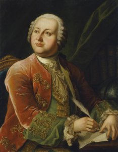 صورة ميخائيل ف. لومونوسوف 1711-1765 ، النصف الثاني من القرن الثامن عشر بواسطة غير معروف