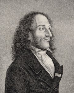 صورة لنيكولو باغانيني 1782-1840 ، ج. 1830 بواسطة غير معروف