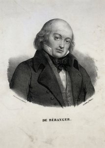 صورة لبيير جان دي بيرانغر 1780-1857. بواسطة غير معروف