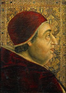 صورة للبابا ألكسندر السادس 1431-1503 ، 1490. بواسطة غير معروف