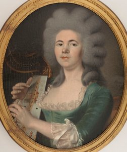 صورة روزالي دوغازون 1755-1821 ، 1787. بواسطة غير معروف