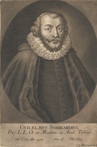 صورة فيلهلم شيكارد 1592-1635. بواسطة غير معروف