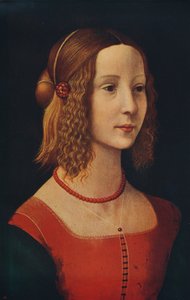 صورة لفتاة ، c1490 ، c1915 بواسطة غير معروف