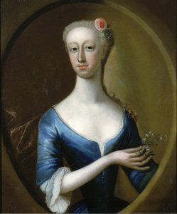 صورة لسيدة ، كاليفورنيا. 1740. بواسطة غير معروف