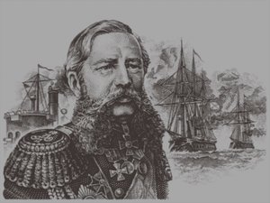 صورة للأدميرال غريغوري إيفانوفيتش بوتاكوف 1820-1882 ، القرن العشرين بواسطة غير معروف