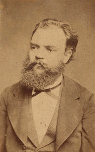صورة للملحن أنتونين دفوراك 1841-1904 ، ج. 1880. بواسطة غير معروف