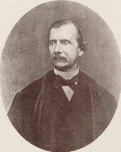 صورة للملحن أوغست ميرم 1810-1889. بواسطة غير معروف