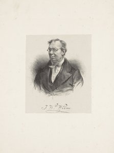 صورة للمؤلف يوهان فيلهلم ويلمز 1772-1847 ، 1835. بواسطة غير معروف