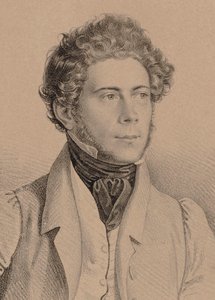 صورة الملحن جوزيف لانر 1801-1843 ، 1830. بواسطة غير معروف