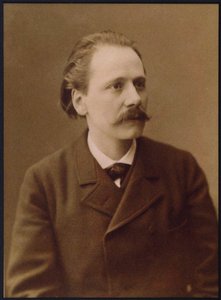 صورة الملحن جول ماسينت 1842-1912 ، 1890. بواسطة غير معروف