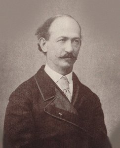 صورة الملحن موريس ستراكوش 1825-1887 ، ج. 1870. بواسطة غير معروف