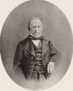 صورة للملحن Saverio Mercadante 1795-1870. بواسطة غير معروف