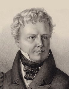 صورة للملحن Xaver Schnyder von Wartensee 1786-1868 ، 1832. بواسطة غير معروف