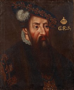 صورة للملك جوستاف الأول ملك السويد 1496-1560 ، أم 1700