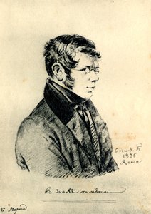 صورة للشاعر الأمير Pyotr A. Vyazemsky 1792-1878 بعد رسم O. Kiprensky بواسطة غير معروف