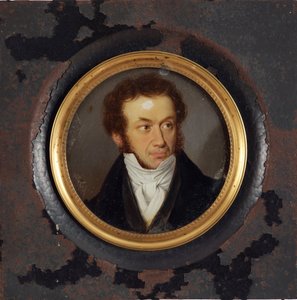 صورة للمؤلف ألكسندر بوشكين 1799-1837 ، 1830 بواسطة غير معروف