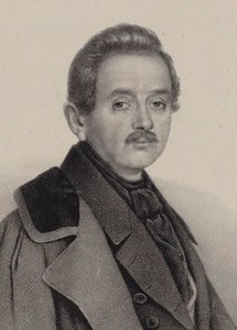 صورة للمؤلف أليكسي فيودوروفيتش لفوف 1798-1870. بواسطة غير معروف