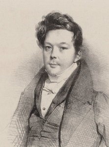 صورة للمؤلف أوغست ماتيو بانسرون 1796-1859 ، 1820. بواسطة غير معروف