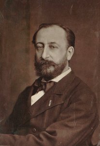 صورة للمؤلف الموسيقي كميل سان ساين 1835-1921 ، 1880. بواسطة غير معروف