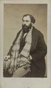 صورة للمؤلف فرديناند بويز 1828-1892 ، ج. 1875. بواسطة غير معروف