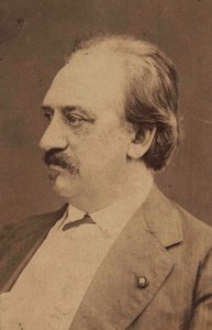 صورة للمؤلف فريدريش فون فلوتو 1812-1883 ، ج. 1880. بواسطة غير معروف