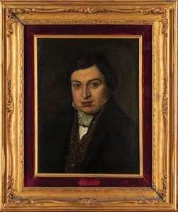 صورة للمؤلف جواتشينو أنطونيو روسيني 1792-1868. بواسطة غير معروف