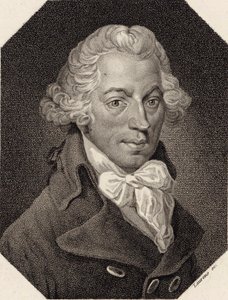 صورة للمؤلف إغناس بلييل 1757-1831. بواسطة غير معروف