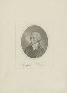 صورة الملحن جوزيف هايدن 1732-1809 ، القرن التاسع عشر. بواسطة غير معروف