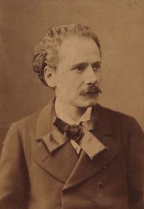 صورة للمؤلف الموسيقي جول ماسينت 1842-1912 ، حوالي 1885. بواسطة غير معروف